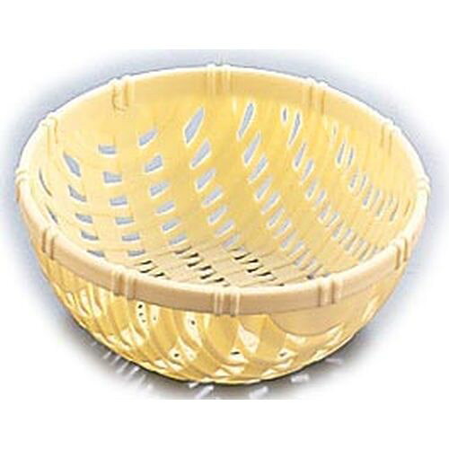 Basket, Cart - 遠藤商事 竹ざる風 プラザル(10個入) 5884 105ベージュ XOI1704