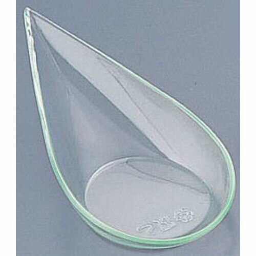 ソリア 雫型スプーン (40個入) PS30365 クリアグリーン NSL2501【送料無料】