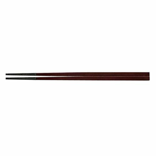 Chopsticks Sets - 福井クラフト PBT越前角箸(10膳入)チーク 24cm 90030871 RHSF203【送料無料】