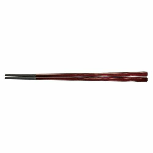 Chopsticks Sets - 福井クラフト PBT荒彫先太箸(10膳入) 溜 90030643 RHSG201【送料無料】