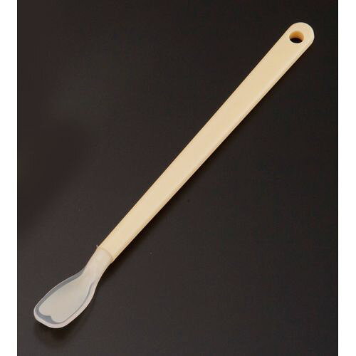 岡部洋食器 シリコン 離乳クリーナースプーン S OSP0901 JANコード 4545101100816●全長×幅(mm):209×19●材質：ハンドル・芯／ナイロン66、スプーン皿部／シリコンゴム■哺乳瓶の底に残ったミルクのカス取りやかき混ぜに便利です。■材質:スプーン/シリコンゴム ハンドル・芯/ナイロン66■耐熱温度:-20℃~200℃(煮沸消毒可能)【送料について】北海道、沖縄、離島は送料を頂きます。