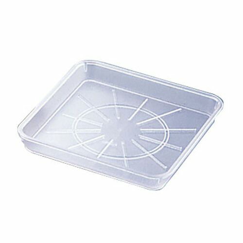 YUKIWA UKウォーターポット用受皿 大 クリアー PUO832