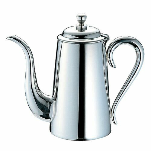 YUKIWA UK18-8M型コーヒーポット 3人用 PKC27003 JANコード 4520785050367●サイズ(人用):3●容量(cc): 400●直径×高さ(mm):φ 75×135●材質：18-8ステンレス【送料について】北海...