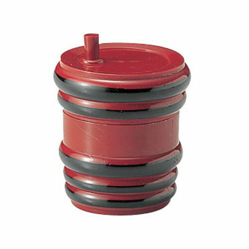 福井クラフト ABS製 樽型 七味入 朱黒ヒモ 82160010 RST02