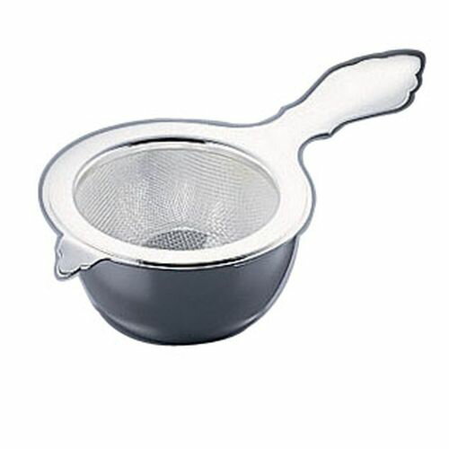 長谷富製作所 アミ式ティーストレーナー 18-8銀メッキ PTI11003