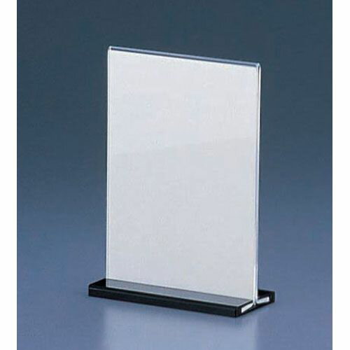 えいむ T型スリップメニュースタンド TS-205 （タテ小） PMNGX01 JANコード 4546094050546●幅×高さ(mm):105×153●重量(kg):0.120●材質：アクリル■材質:アクリル製【送料について】北海道、沖...