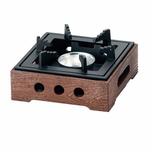 マイン アルミ民芸こんろ B-1 茶 M11-503 QMV1201【送料無料】