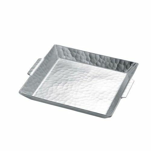 ヒキモト アルミ 槌目付角ナベ 17cm QNB2904【送料無料】