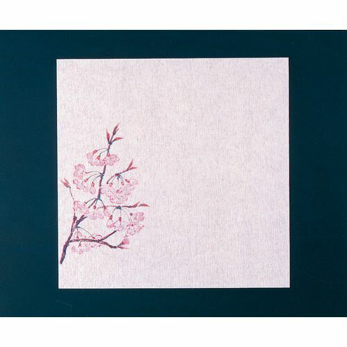 ヤマコー グルメ敷紙5寸(100枚入)桜 QGL04