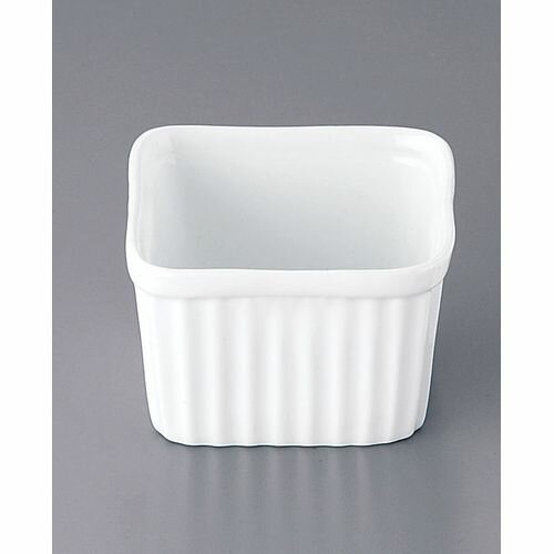 かんだ 耐熱性陶器 四角スフレ S(10個入) RSH2801【送料無料】