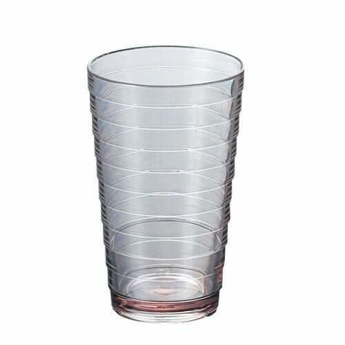 スリーライン ポリカーボネート ループタンブラー 11オンス ブラウン PTVA909