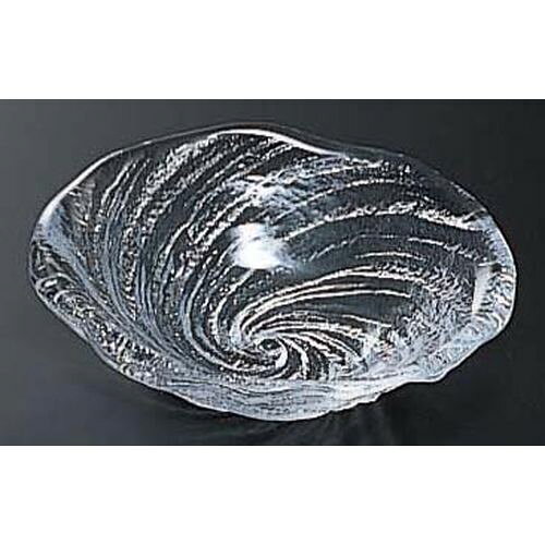 Small Bowls - 吉沼硝子 荒波 小判豆鉢 04-511W スキ RAL2101