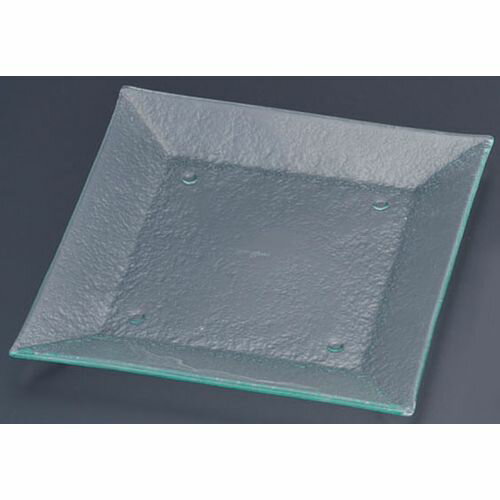 Glass - タイガーグラス スクエアプレート 265 162-194-01 クリア RTI5001【送料無料】