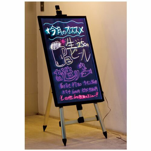 友屋 スパークボード 32435 YBC0201 JANコード 4904625762311●メーカー品番:32435●幅×厚さ×高さ:400×25×H600●重量(kg):2.5●消費電力(W):6●材質：面板：アクリル　枠：アルミ　バックボード：MDF■手書きの文字がネオンのように光る。■13パターンのグラデーション、常時点灯、切り替え、点滅と様々な発光パターンで注目度UP。■電源:100V 50/60Hz■付属品:ACアダプター■吊り具付でタテヨコ対応できます。■13パターンの豊富なエフェクトは切り替えボタンで選べます。■書き消しが自由■書き消しが自由自在。■※屋内専用です。■※ペンは市販の蛍光ボードマーカーをご使用ください。【送料について】北海道、沖縄、離島は送料を頂きます。