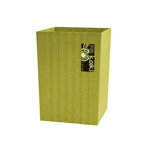 Dustbins - 八幡化成 コイキ モダン 角型(小) 4.5L (GR)グリーン VKI0402
