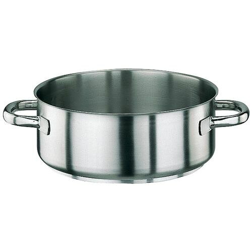 Ih Compatible - PADERNO(パデルノ) 18-10外輪鍋 (蓋無) 1009-28 ASTF328【送料無料】