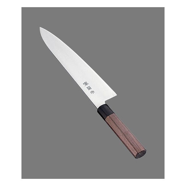 河村刃物 堺菊守 和式 牛刀(両刃)紫檀柄 27cm [AKKA503]【送料無料】