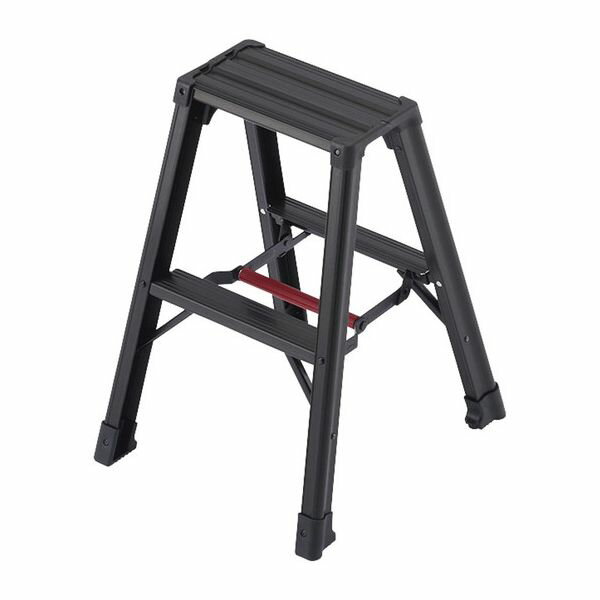 ■特徴●天 板 寸 法:326(有効幅255)×162●最大使用荷重:130kg ● ステ ップ 幅:55●空間に調和するスタイリッシュなブラックカラーです。■商品情報●品番:RZB-09b●天板高さ(m):0.79●設置寸法(mm)全幅×...