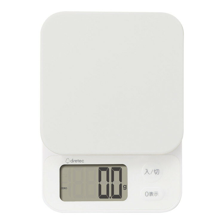 デジタルスケール ブランジェKS-729WT ホワイト株式会社 ドリテック4536117040319(代引不可)【送料無料】