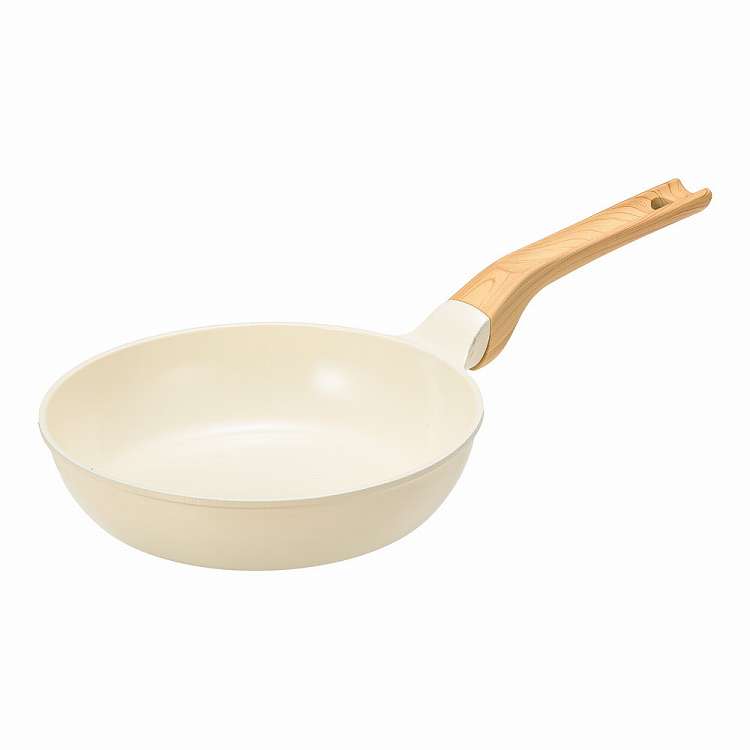 軽くて使いやすいホワイトセラミックパン 20cm(代引不可)