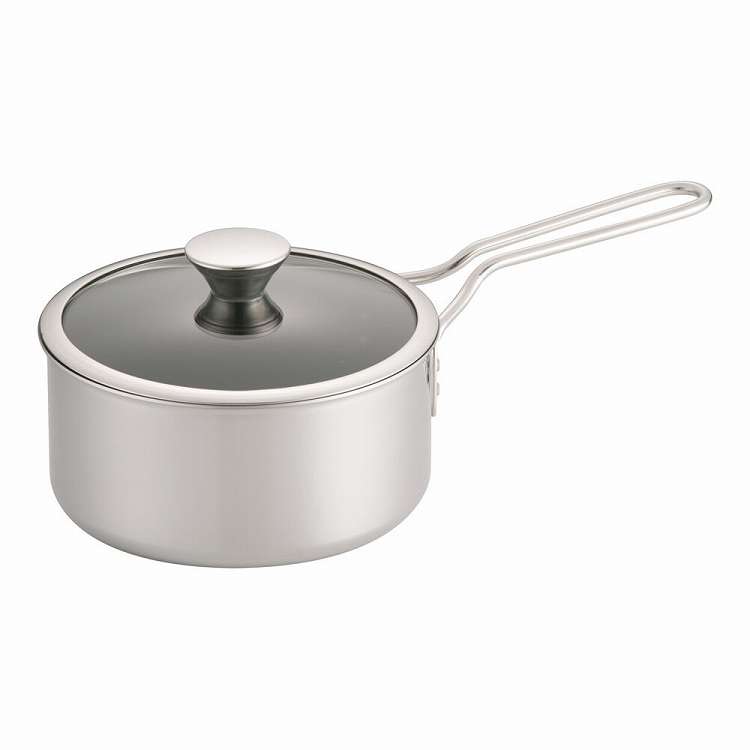 18-0IHデュオ 片手鍋 18cm(代引不可)【�