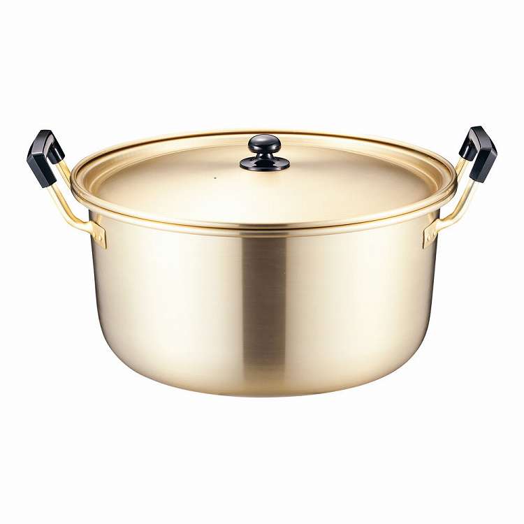 しゅう酸アルマイト 寸胴鍋 42cm(代引不可)【送料無料】