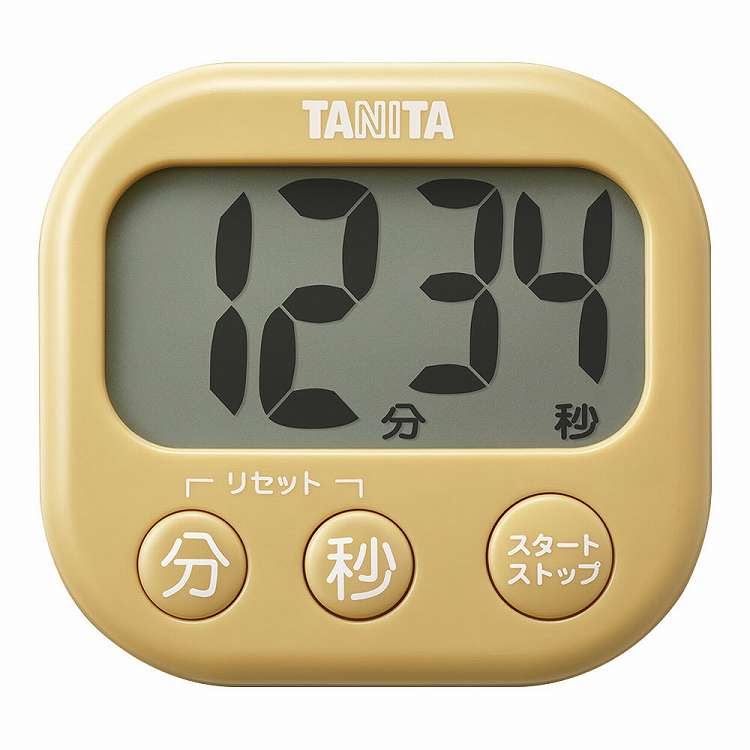 タニタ でか見えタイマー TD429 YL マスタードイエロー(代引不可)