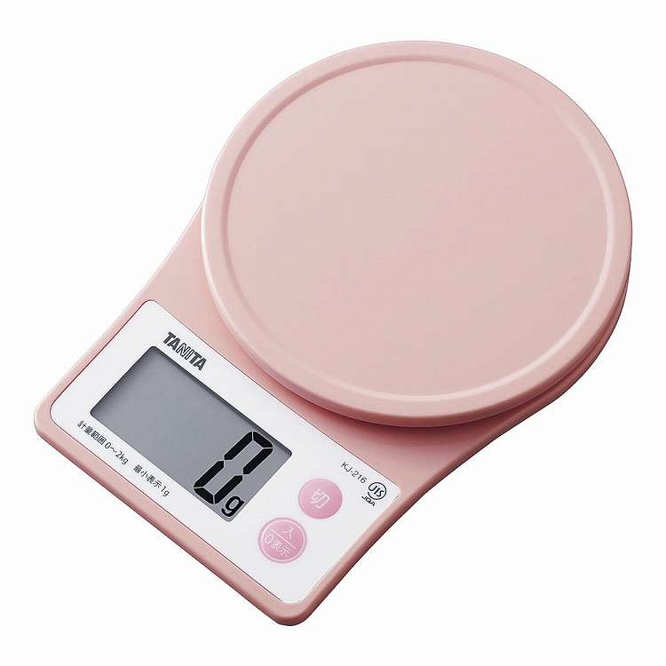 Kitchen Scales - タニタデジタルクッキングスケール KJ-216 ピンク(代引不可)