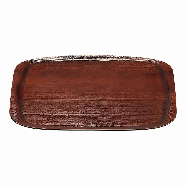 Trays - 耐熱ABSスイントレー ブラウン 11015650 40cm(代引不可)