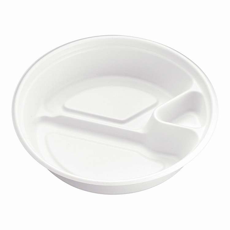 カレー HS-323(50入) 本体 白(代引不可)【送料無料】