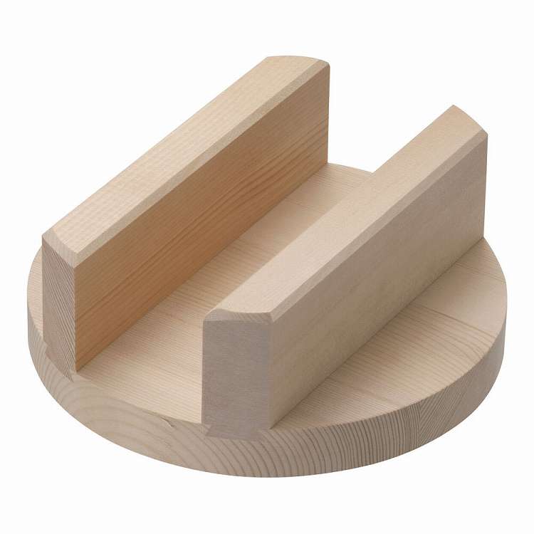 小釜用 木蓋(スプルス) 24cm (釜22cm用)(代引不可)