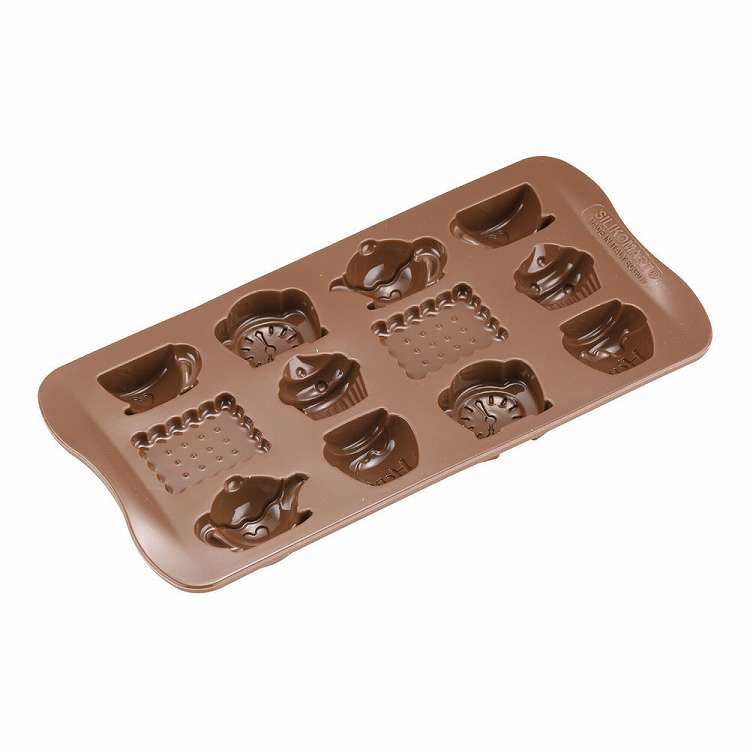 シリコマート チョコレートモルド ティータイム SCG17(代引不可)