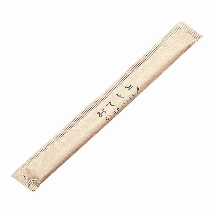 Disposable Chopsticks - 未晒紙完封箸 アスペン元禄(100膳入) PK-281(代引不可)