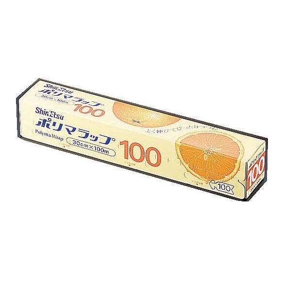 信越 ポリマラップ 100 幅30cm (ケース単位30本入)(代引不可)【送料無料】