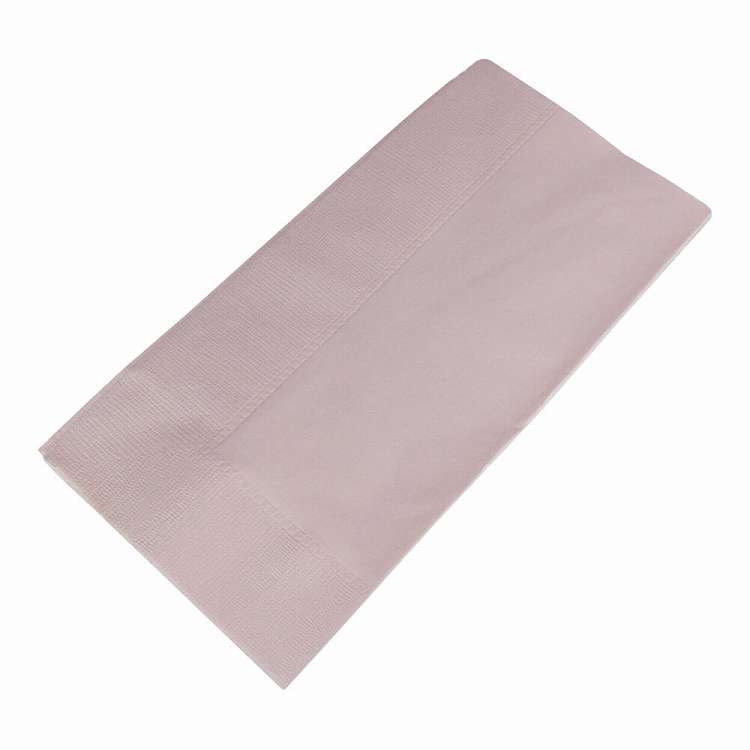 2プライ8つ折 カラーナフキンD28 ピンク(50枚入)(代引不可)