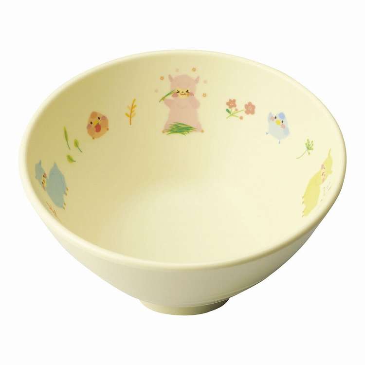 メラミン食器 アルパカーナ イエロー 茶碗ミニ YH-570-ALY(代引不可)