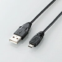 [ELECOM(エレコム)] Micro-USB(A－MicroB)ケーブル U2C-AMB15BK(代引き不可)）【メール便（ネコポス）】【送料無料】