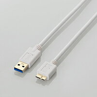 [ELECOM(エレコム)] USB3.0ケーブル（A-microB） USB3-AMB05WH(代引き不可)