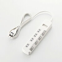 [ELECOM(エレコム)] 個別スイッチ付 省エネタップ T-E5A-2420WH(代引不可)【送料無料】