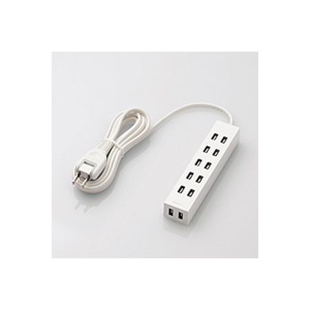 樂天商城 - エレコム 電源タップ シャッタータップ「flecc barra」 T-NFL01-2620WH(代引不可)【送料無料】