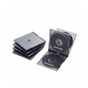 エレコム Blu-ray/DVD/CDケース(標準/PS/4枚収納) CCD-JSCNQ5CBK(代引不可)