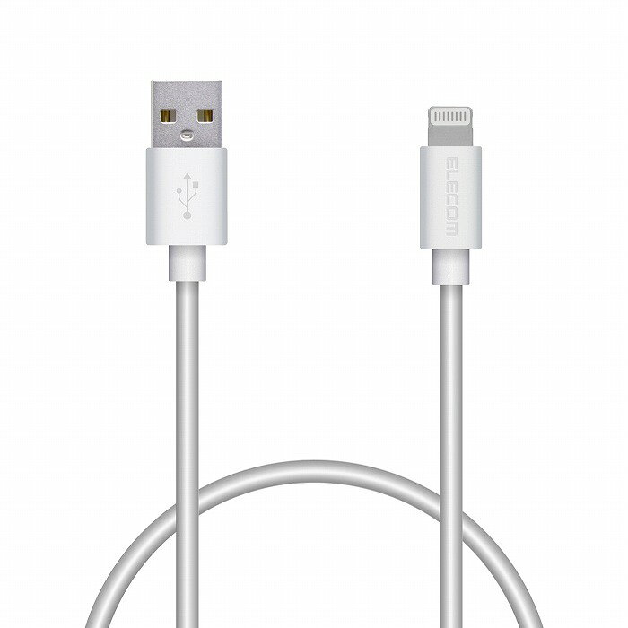 【商品詳細】■USB(Aタイプ)のインターフェイスを持つパソコンに、Lightningコネクタを持つiPhoneやiPod、iPadを接続し、充電やデータ通信ができるUSBケーブルです。※iPadはパソコンからは充電できません。■サビなどに強く、信号劣化を抑える金メッキピンを採用しています。■※Apple社製ケーブルよりコネクタ部分が大きくなっています。ケースなどが干渉して挿入しにくい場合は、ケースなどをはずしてご使用ください。■※MPA-UALseries/ MPA-UALOseries/MPA-UALAseriesは同仕様で異なるパッケージの商品です。■コネクタ形状1：Lightningコネクタ(オス) ■コネクタ形状2：USB Aコネクタ(オス) ■長さ：0.5m ※コネクタ含まず ■使用目的・用途：USB(A)端子を持つパソコン及び充電器とLightningコネクタを搭載したiPhone,iPad,iPodを接続し、充電・データ転送が可能です。※iPadはパソコンからは充電出来ません。 ■対応機種(iPhone)：iPhone 12 Pro Max,iPhone 12 Pro,iPhone 12,iPhone 12 mini ■対応機種(iPhone)：iPhone SE(2nd generation),iPhone 11 Pro Max,iPhone 11 Pro,iPhone 11,iPhone XS Max,iPhone XS,iPhone XR,iPhone X,iPhone 8 Plus,iPhone 8,iPhone 7 Plus,iPhone 7,iPhone SE,iPhone 6s Plus,iPhone 6s,iPhone6 Plus, iPhone 6,iPhone 5s ■対応機種(iPad)：iPad Pro 10.5-inch,iPad Pro 12.9-inch (2nd generation),iPad Pro 9.7-inch,iPad Pro 12.9-inch (1st generation),iPad Air (3rd generation),iPad Air 2,iPad Air ■対応機種(iPad)：iPad mini (5th generation),iPad mini 4,iPad mini 3,iPad mini 2,iPad (7th generation),iPad (6th generation),iPad (5th generation) ■対応機種(iPod)：iPod touch(7th generation),iPod touch(6th generation) ■パッケージ：袋+ステッカー ■カラー：ホワイト ■保証期間：1年【送料について】北海道、沖縄、離島は送料を頂きます。【配送について】■同一配送先2個以上から、宅配便となります。■単品出荷の場合、メール便（ネコポス）となります。メール便（ネコポス）の場合・ポスト投函となります。・お時間帯の指定は受け付けておりません。・代引きでの出荷は受け付けておりません。