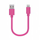 GR iPhoneP[u CgjOP[u 10cm iPad iPod f[^ʐM [d USB-A Lightning sN MPA-UAL01PN(s)