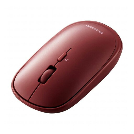 エレコム ワイヤレスマウス BlueLED Bluetooth 4ボタン 薄型 モバイルマウス 収納ポーチ付き 割り当て機能 レッド M-TM10BBRD(代引不可)【送料無料】 エレコム ワイヤレスマウス BlueLED Bluetooth 4ボタン 薄型 モバイルマウス 収納ポーチ付き 割り当て機能 レッド M-TM10BBRD(代引不可)【送料無料】