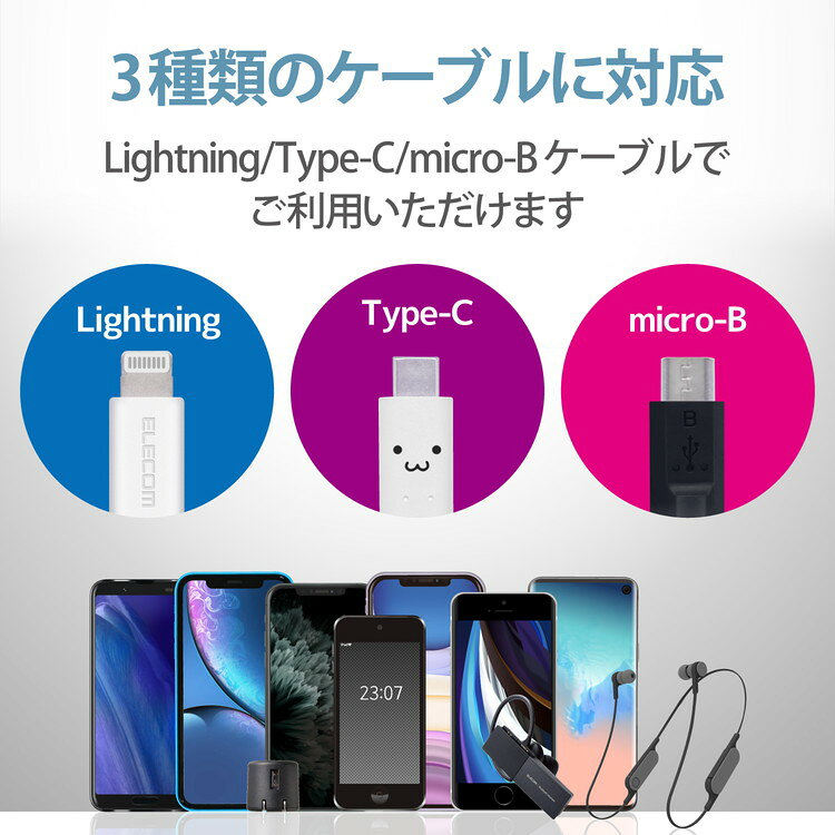 エレコム スマホ充電器 AC充電器 USB-Aメス 1ポート 1.8A出力 コンパクト ブラック MPA-ACU08BK(代引不可)