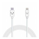 USB C ライトニングケーブル データ転送用ケーブル スタンダード 2.0m ホワイトフェイス 顔つき しろちゃん MPA-FCL20WF エレコム(代引不可)