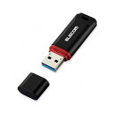 USBメモリ USB3.1 Gen1 データ復旧サービス付 16GB キャップ式 1年 データ復旧サービス含む 保証 ブラック MF-DRU3016GBKR エ...