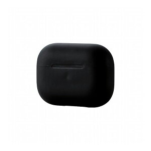 AirPods Pro ケース シリコン カバー シンプル 衝撃吸収 有線 / ワイヤレス充電可能 コネクタキャップ 付き 保護 収納 ブラック AVA-AP2SC2BK エレコム(代引不可)通販