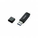 USBメモリ USB3.1 Gen1 スタンダード 16GB 1年保証 ブラック MF-HSU3A16GBK エレコム(代引不可)【メール便(ネコポス)】
