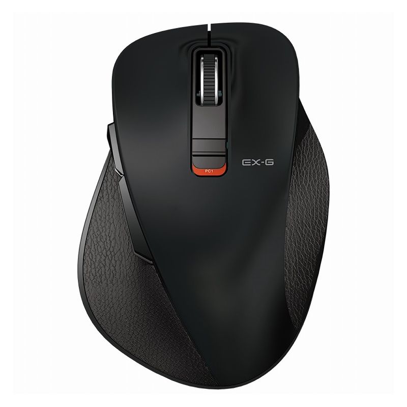 ワイヤレスマウス 無線 Bluetooth 静音 5ボタン Lサイズ 握りの極み 【Windows11 mac Chrome Android iPhone iPad】対応 ブラック M-XGL15BBSBK エレコム(代引不可)【送料無料】